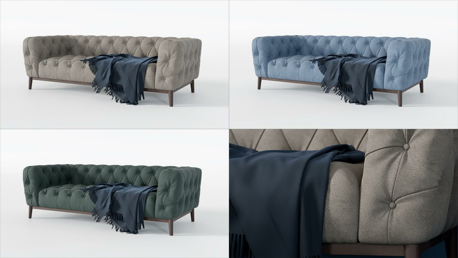 stoff-leder-cgi-varianten CGI-Rendering
